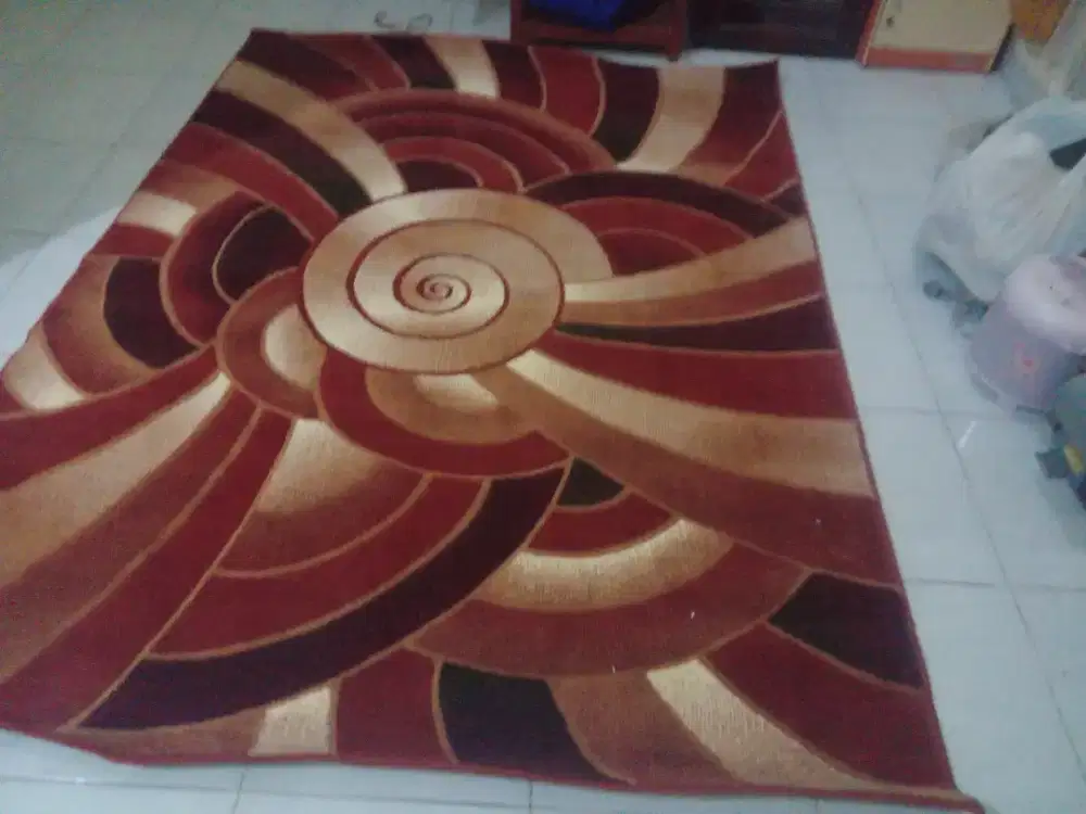 Dijual karpet sedangan dan kecil bahan bagus tebal