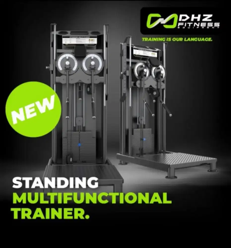 Standing literaise machine