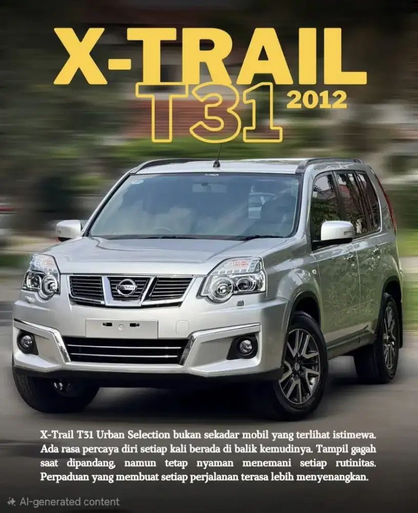 SUPERB CONDITION & VERY RARE Nissan XTRAIL T31 2012 simpanan very low