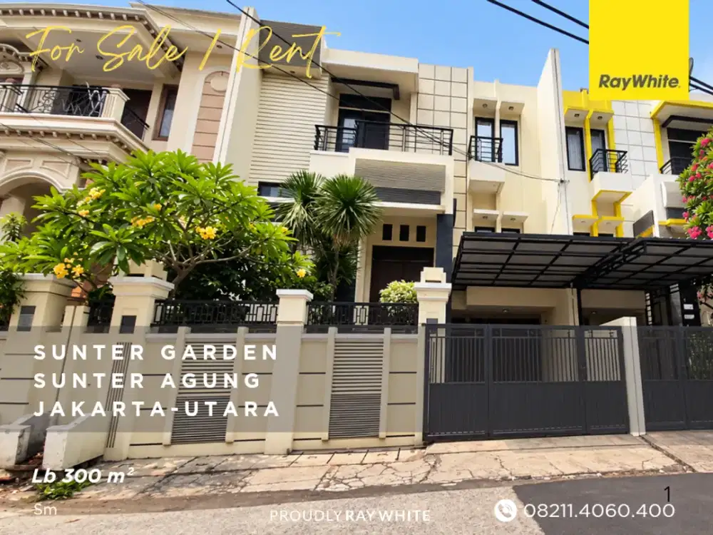 Sunter Garden, Jual atau Sewa, Jakarta Utara