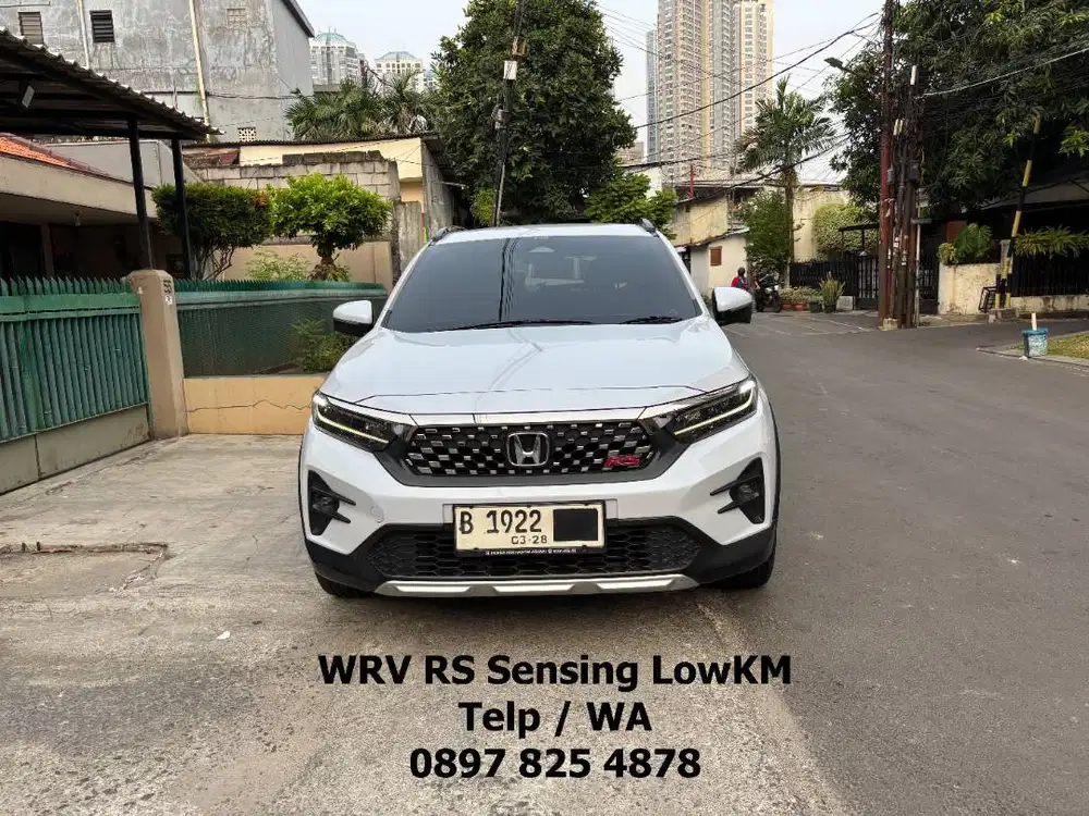 LowKM WRV Sensing 2023 RS Honda WR-V Raize HRV 2024 CX3 Kicks Putih