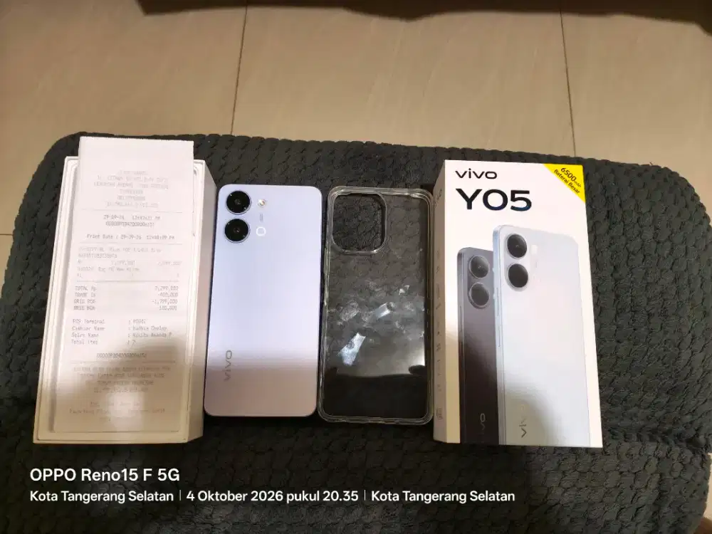 vivo y05 4/64 like new