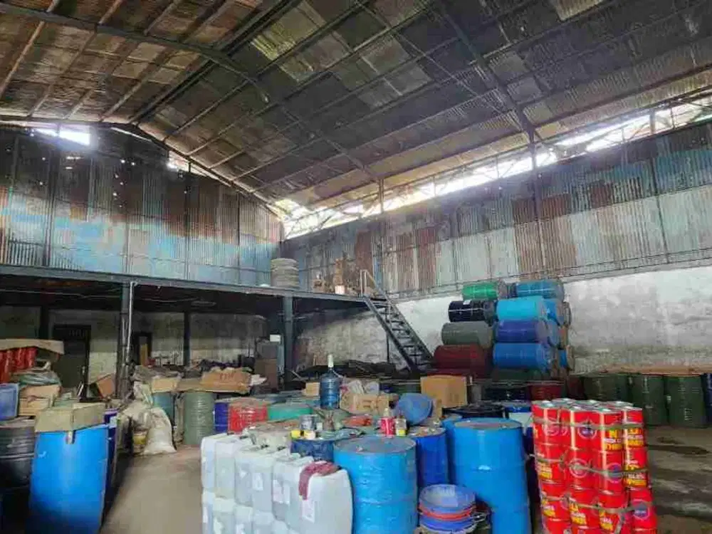 Dijual lahan dan gudang