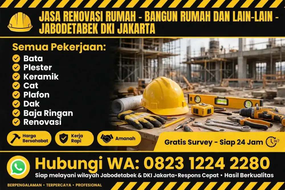Siap melayani untuk pembangunan rumah dah lain