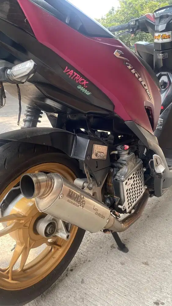 Dijual siapa cepat dia dapat vario 150 2018,banyak part baru