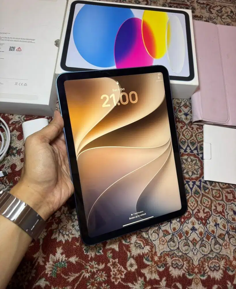 iPad Gen 11 256gb iBox Garansi On Fullset