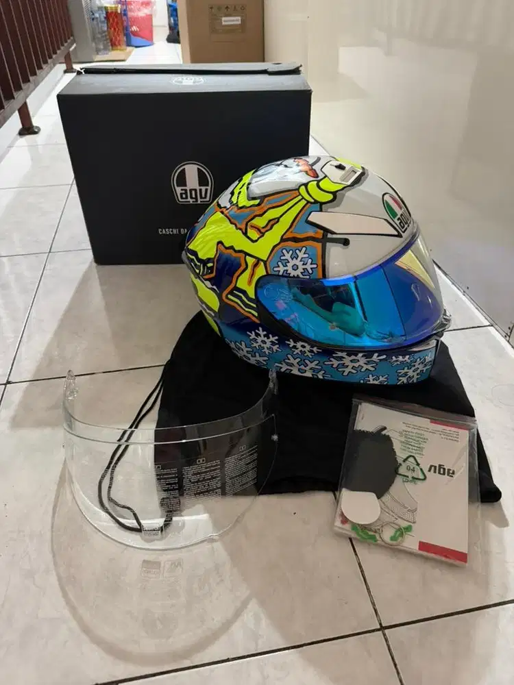 Helm AGV k3 model winter test 2016 size M SNI