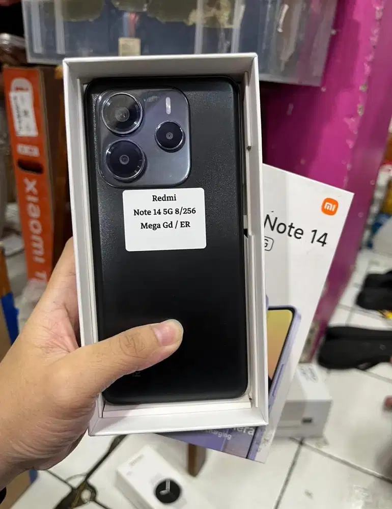 XIAOMI REDMI NOTE 14 5G, 8/256GB, MIDNIGHT BLACK