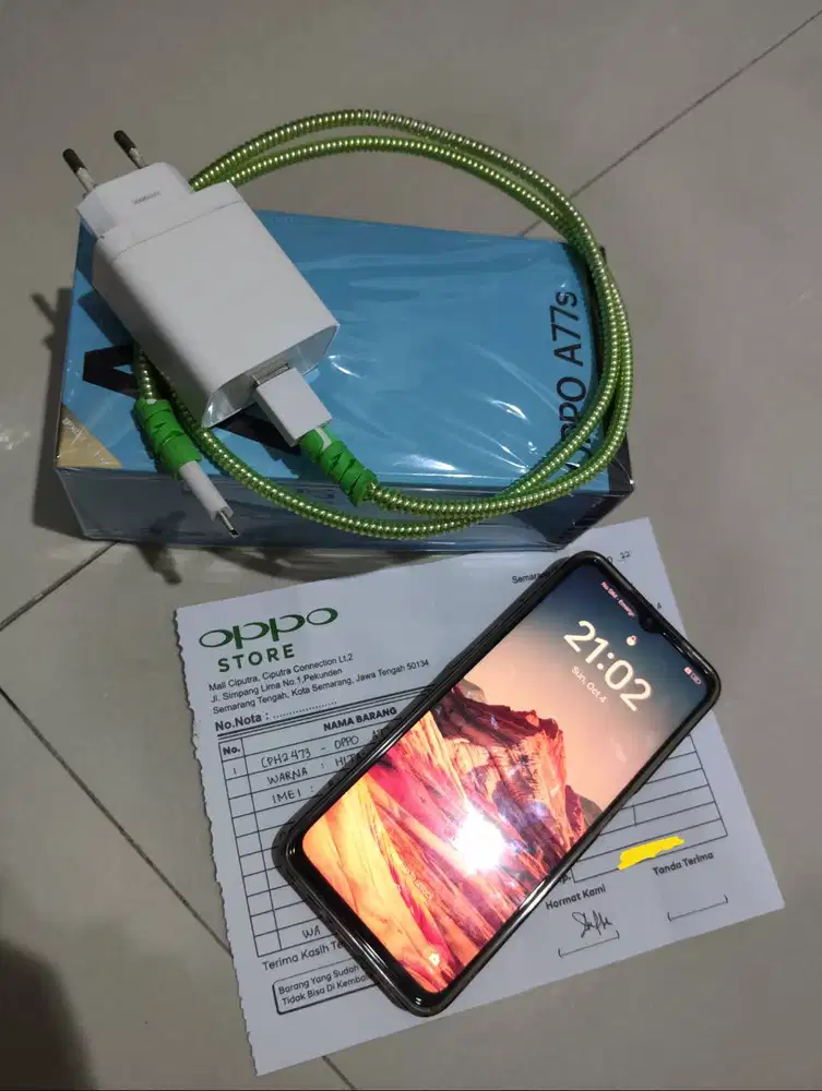 Dijual OPPO A77S Kondisi Super Istimewa 8/128