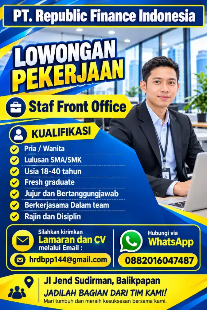 Loker balikpapan terbaru