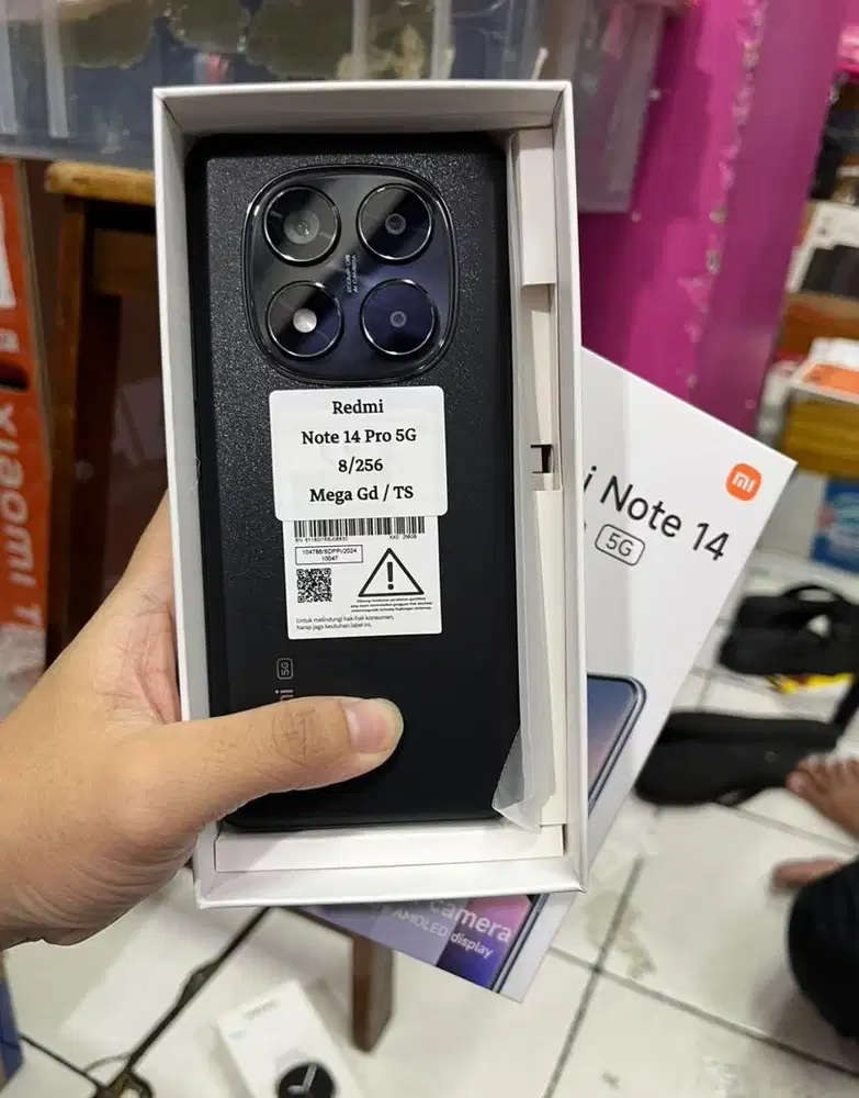 XIAOMI REDMI NOTE 14 PRO 5G, 8/256GB, MIDNIGHT BLACK
