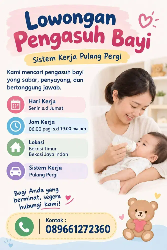 Lowongan Kerja Pengasuh Bayi