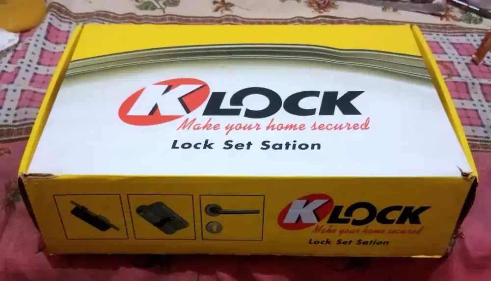 Handle Pintu Lock Set Premium KLock ACE Hardware