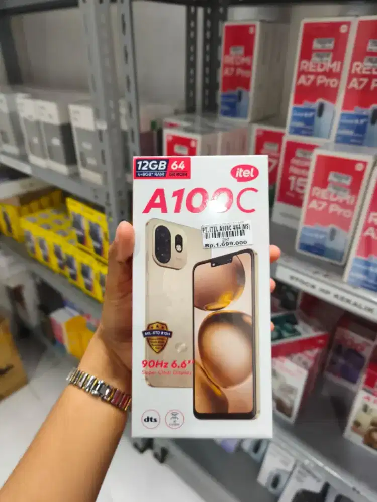 ITEL A100C 4/64 GARANSI RESMI 1 TAHUN