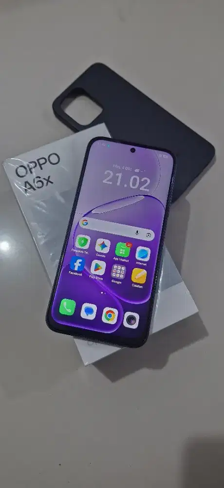 Oppo A6X resmi ram 4+8/128 like new