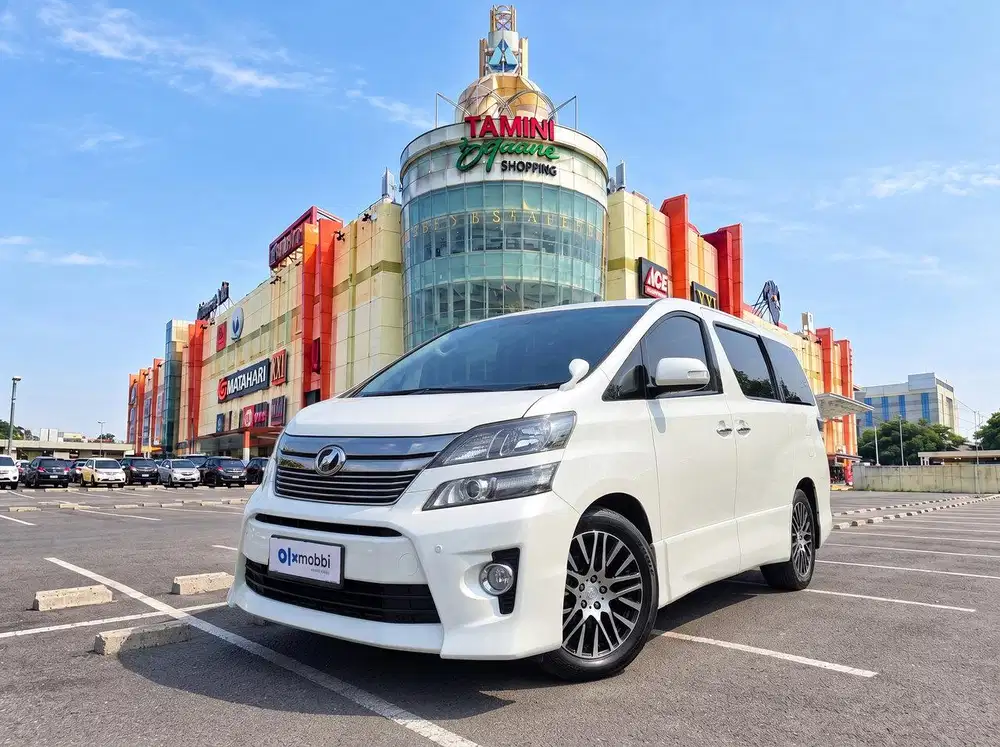 TDP RENDAH - Toyota Vellfire 2.4 ZG Bensin-AT 2015 Putih CBFKB