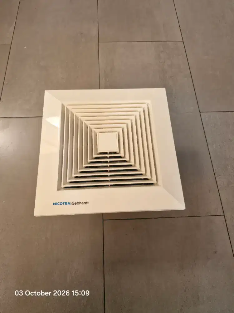 Exhaust Fan merek Nicotra Gebhardt