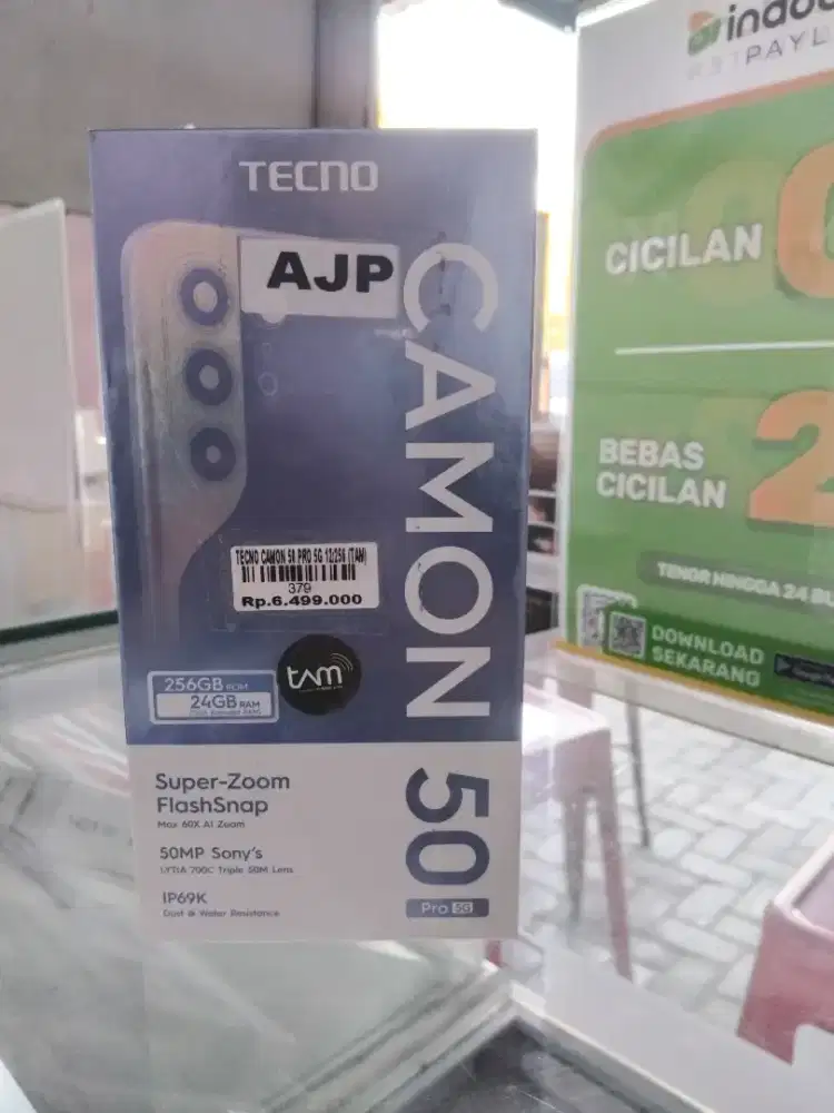 TECNO CAMON 50 PRO 5G 12/256 ATLANTIS DAHSYAT