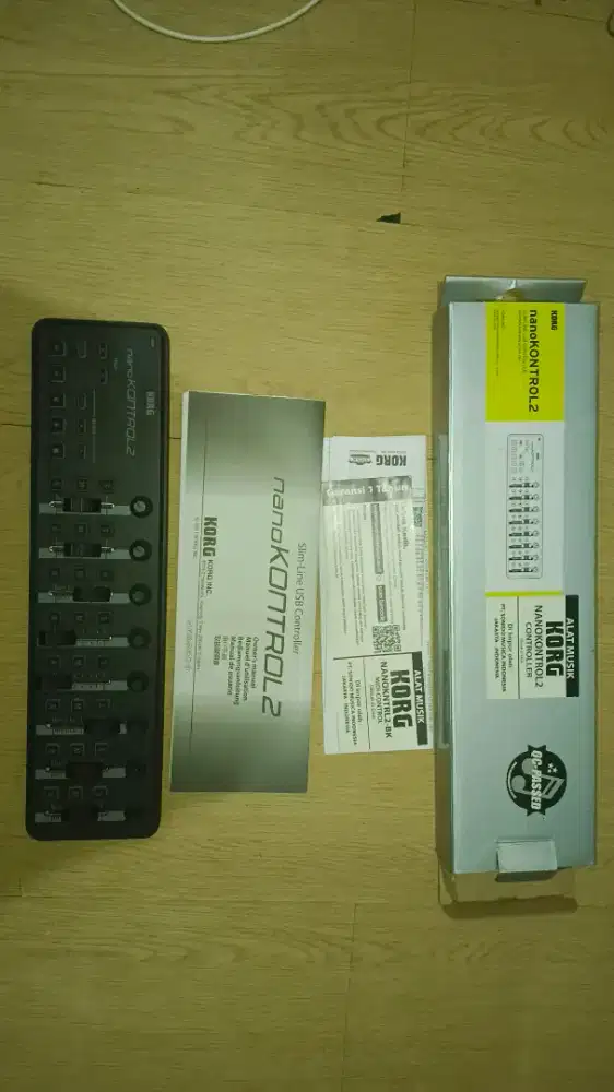 Korg NanoKONTROL 2 USB MIDI Control Surface Full Set