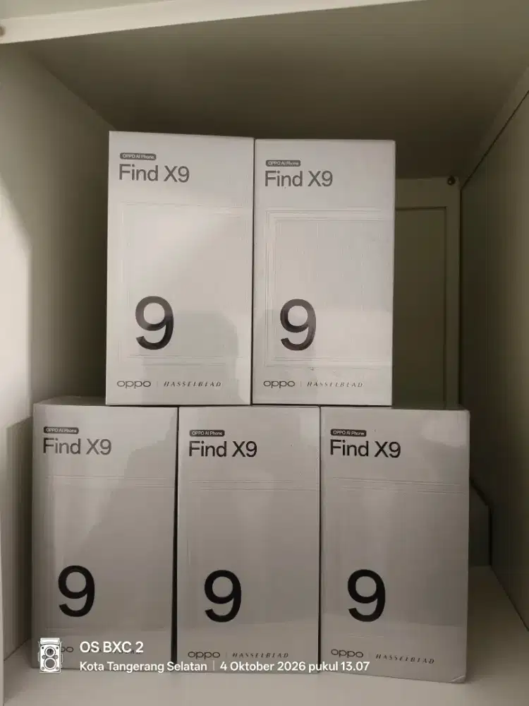 OPPO FIND X9 MASIH SEGEL