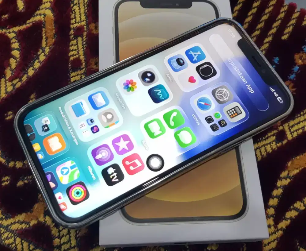 iPhone 12 5G 128 inter mlus lengkap