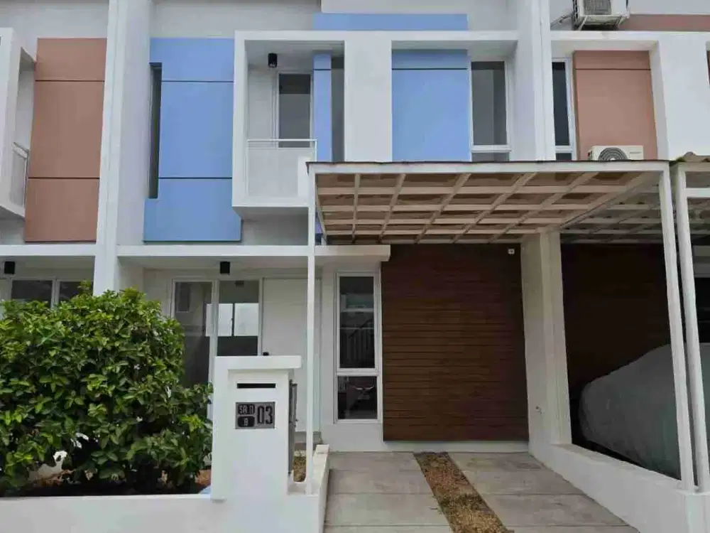 Rumah 2 Lantai Cluster Albasia Green Ara Residence Harapan Indah Bekasi — SHM, Free DP 0%, Free BPHTB, Harga Di Bawah Pasaran