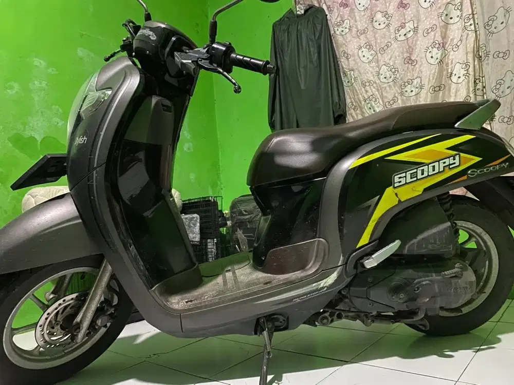 SCOOPY 2018 SS LENGKAP, PAJAK OFF (PLAT BE/LAMPUNG)