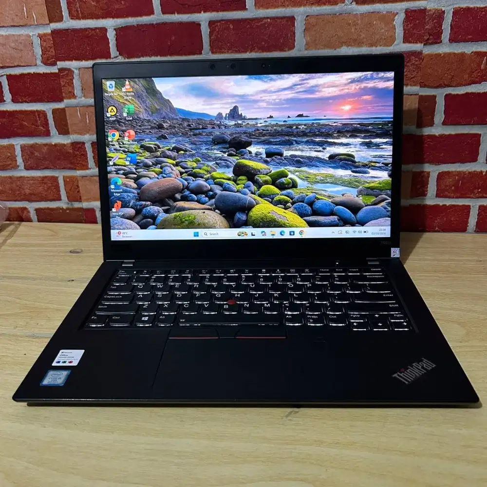 Laptop Lenovo Thinkpad T480s Slim Intel Core i5 8th 8/256 Mulus Backli