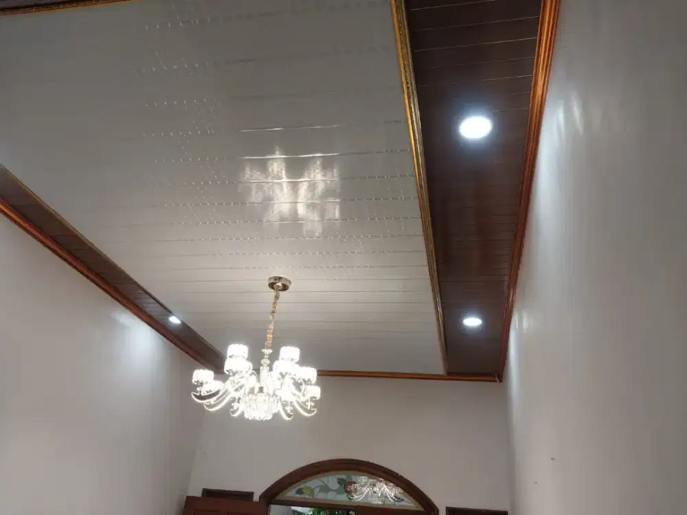 Jasa plafon PVC plafon gipsum
