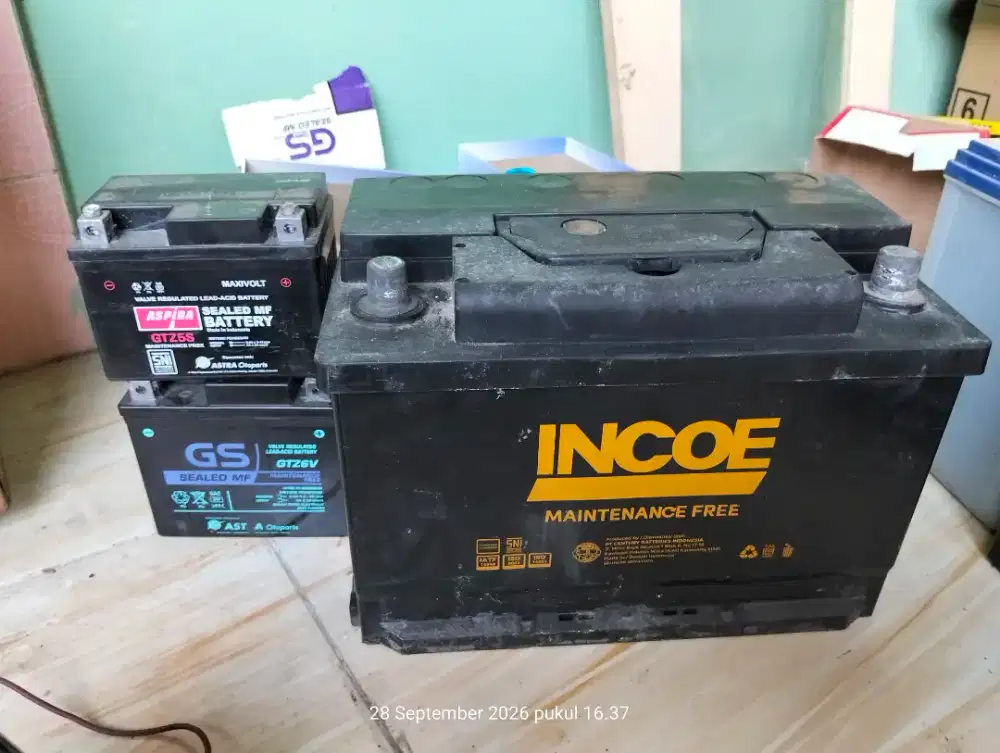 aki 80 ah normal cuma buat cadangan