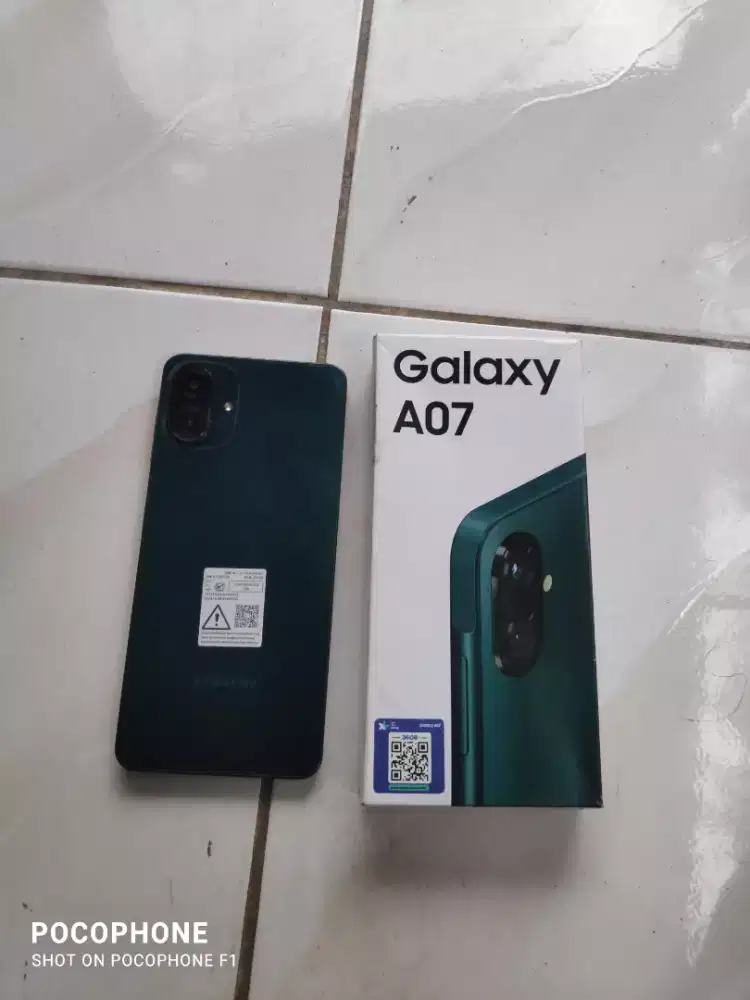 Samsung galaxy A07 ram 8/256gb fullset nominus