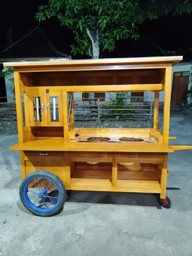 Aneka Gerobak Bakso Mie Ayam Bubur Sate Soto Angkringan Gorengan dlL
