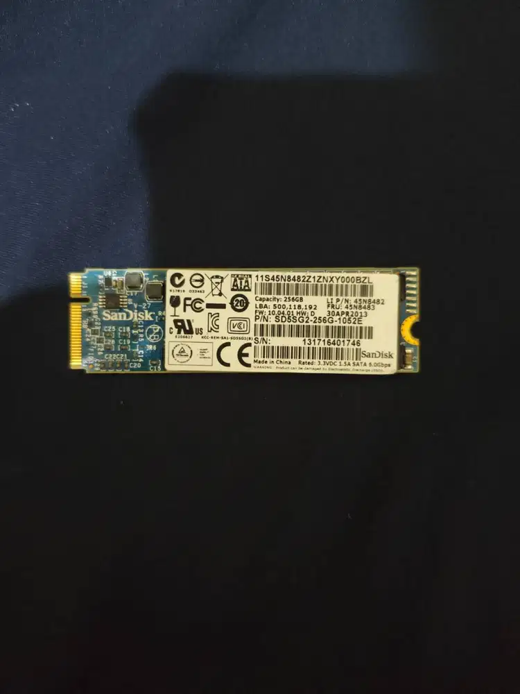 Laptop SSD M.2 SATA 2280 256GB