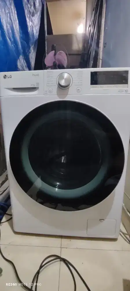 Mesin cuci LG 8.5kg inverter thinQ