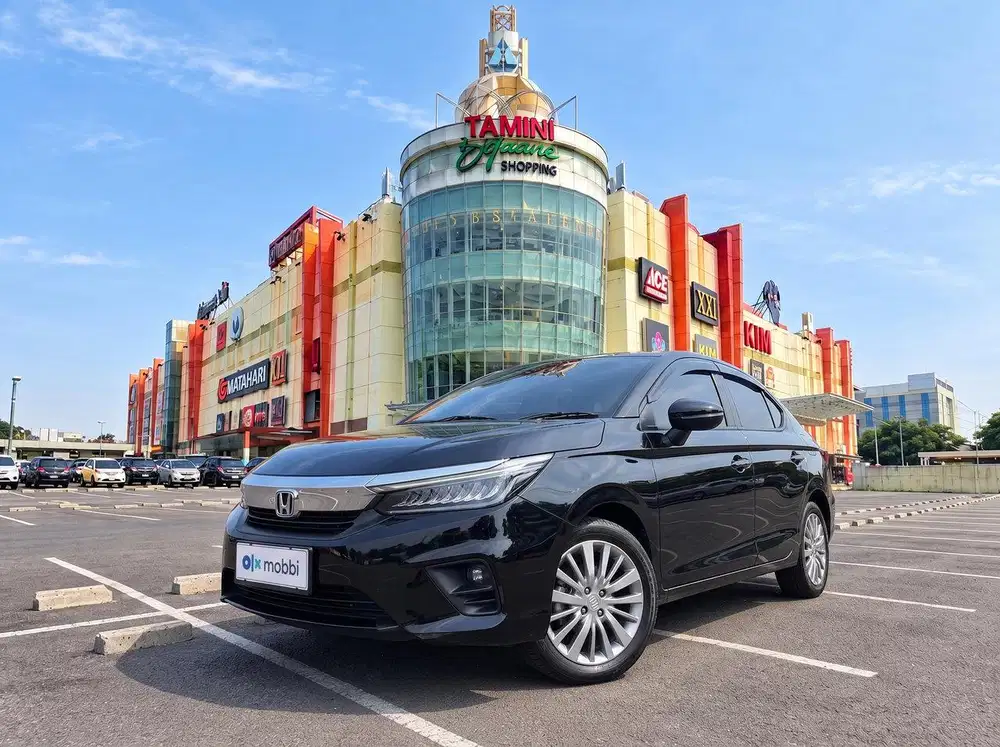 TDP RENDAH - Honda City 1.5 E Bensin-AT 2022 Hitam CKADB