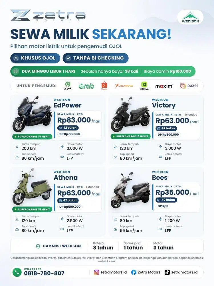 Loker Sales Motor Listrik
