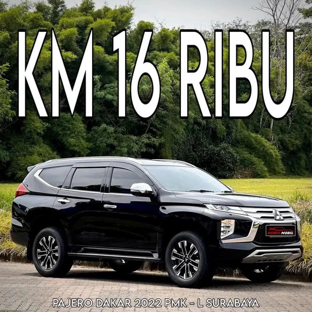 KM 16 RIB - PAJERO DAKAR 2021 / 2022 KONDISI LIKE NEW LOW KM ORI TOTAL