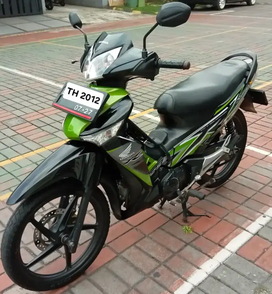 supra x 125 karbu 2012 orisinil gress b dki tangan pertama