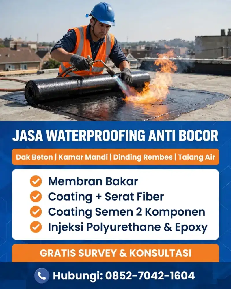 MENGATASI KEBOCORAN BANGUNAN
