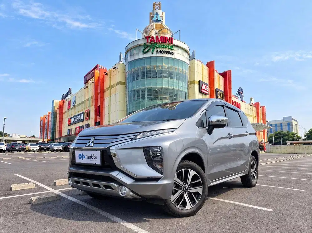 TDP RENDAH - Mitsubishi Xpander 1.5 Ultimate AT 2017 Abu-Abu CPFAB