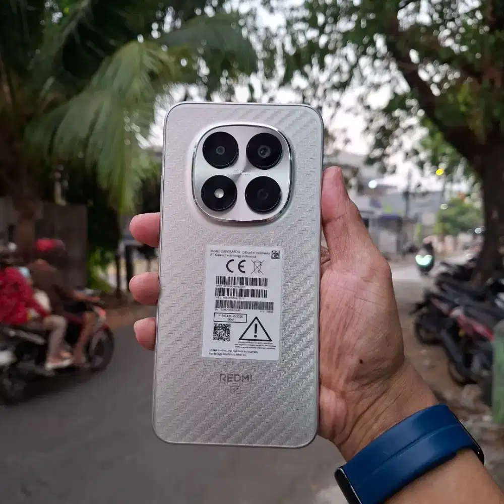 Xiaomi redmi note 15 pro 5G ram 8/256GB lengkap  normal
