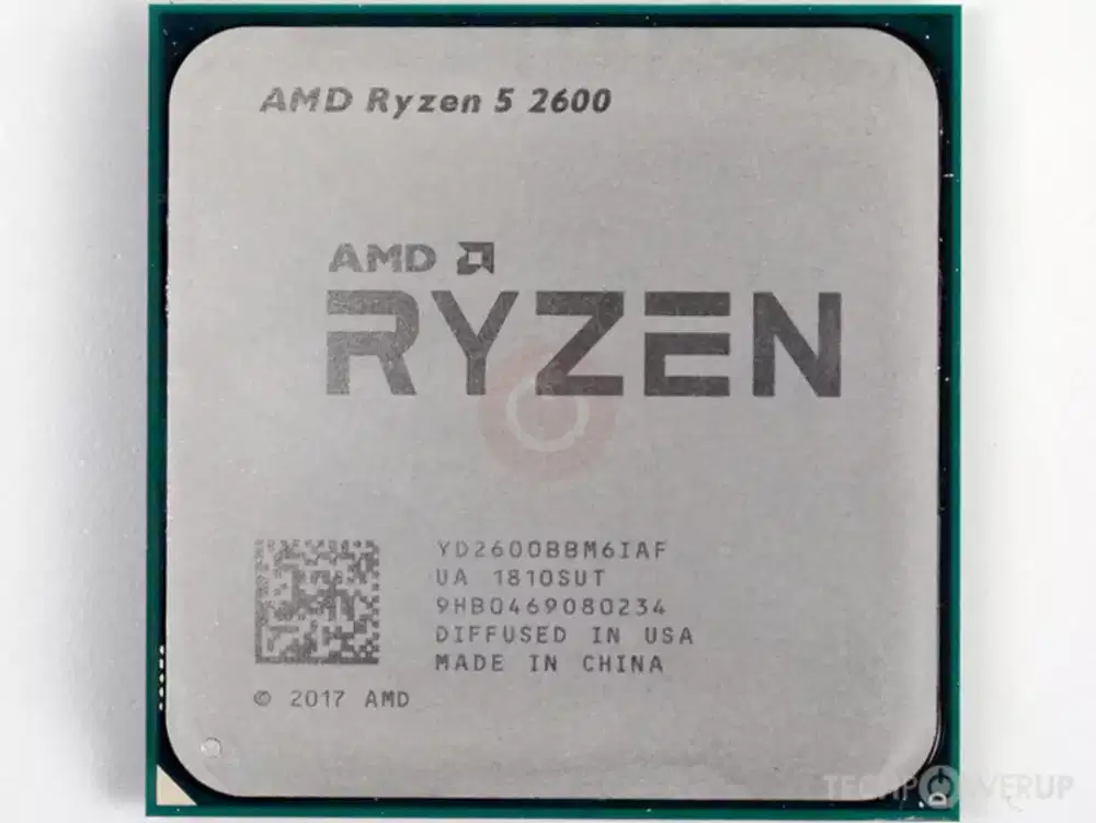 AMD ryzen 5 2600