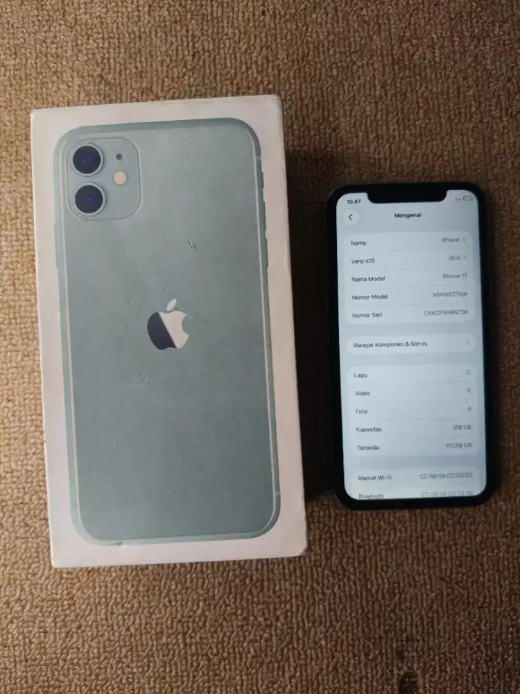 Iphone 11 ex inter 128gb wifi only