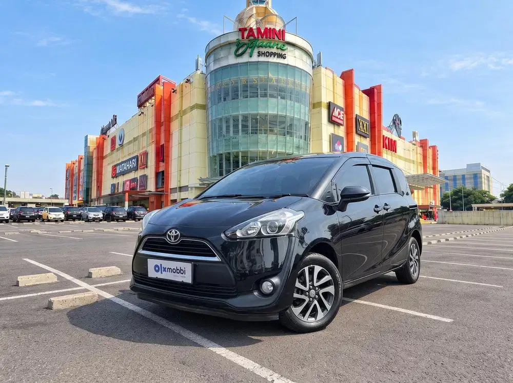 TDP RENDAH - Toyota Sienta 1.5 G Bensin-AT 2017 Hitam CCYFB
