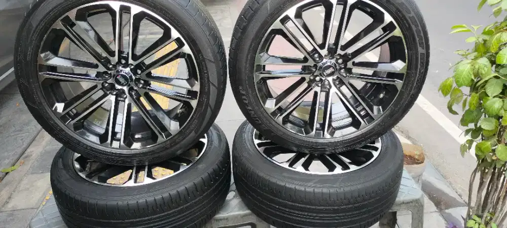 Jual Velg HSR R18 + Ban Pcd 100×114 lobang 5 Vleg mlus ban nik 2025