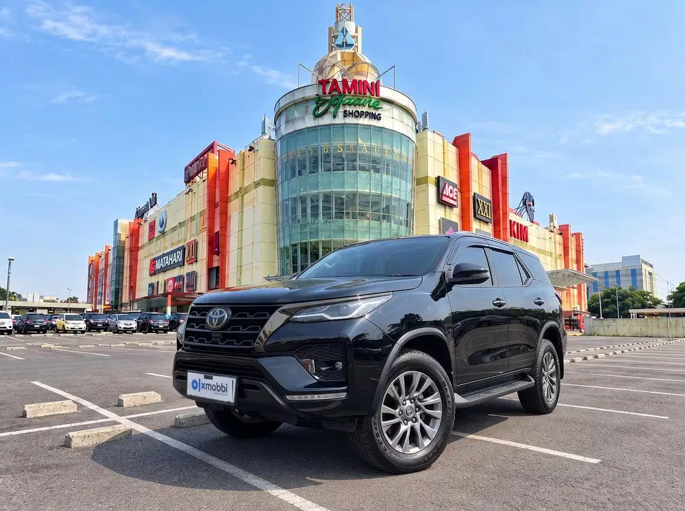 TDP RENDAH - Toyota Fortuner 2.8 VRZ Solar-AT 2022 Hitam CUJAB