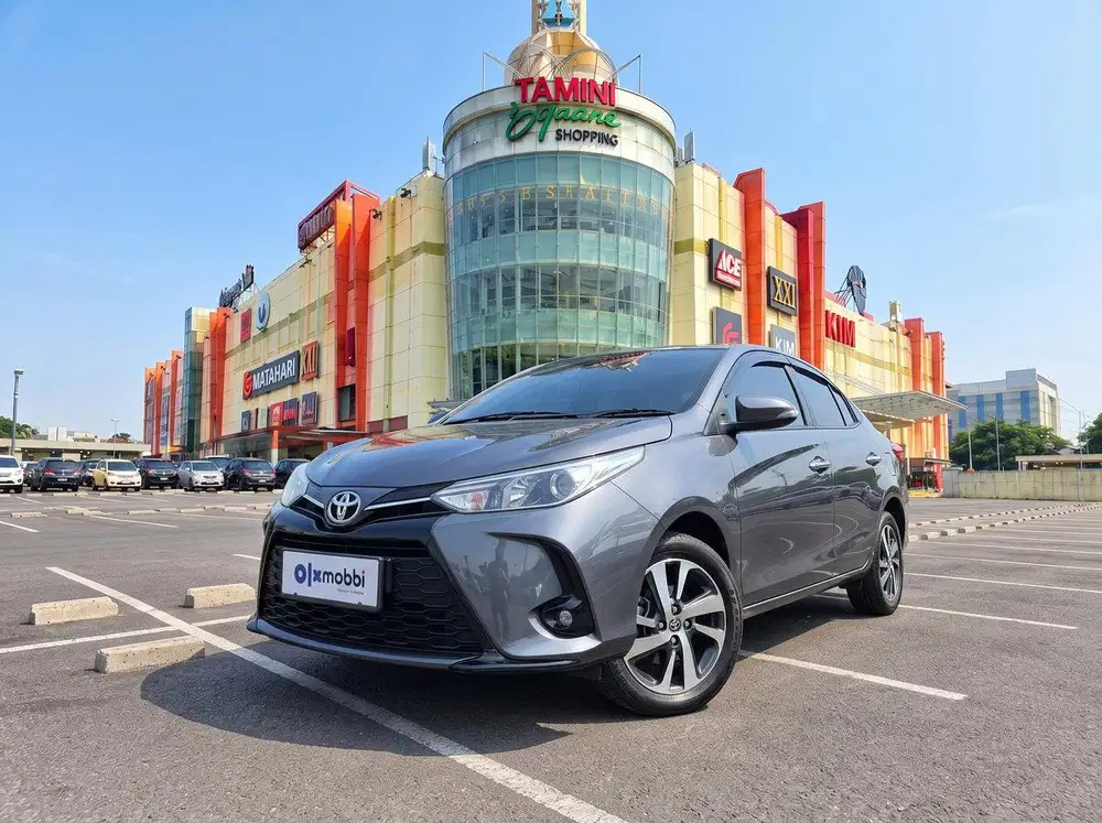TDP RENDAH - Toyota Yaris 1.5 G Bensin-AT 2021 Abu CKZIB