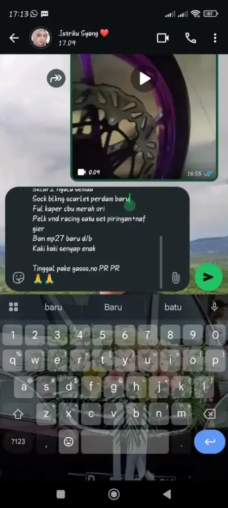 Motor efu kumplit