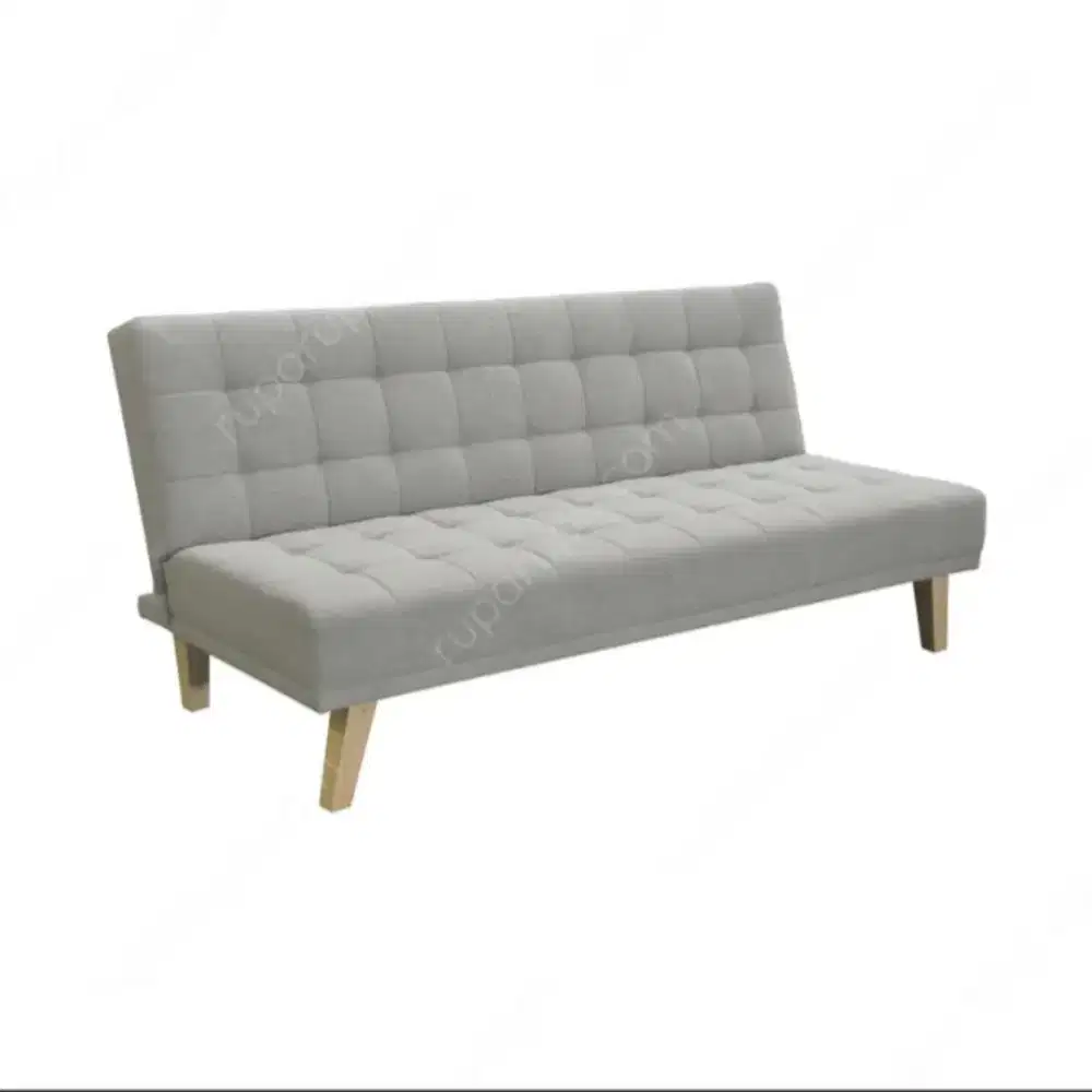 Informa gonzales sofa bed febric - grey