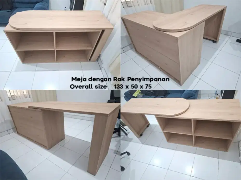New Meja Rak

Ukuran = 133 x 50 x 75 cm